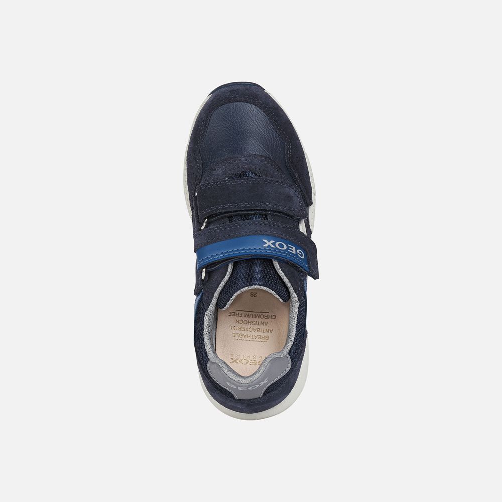 Geox Sneakers Navy Alben - Geox Boys Shoes - QVICSW501